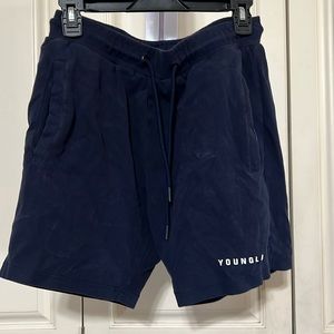 Young LA Large blue shorts